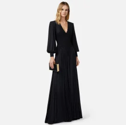 Elisabetta Franchi Abito Red Carpet In Jersey Con Inserti In Pizzo^ Red Carpet