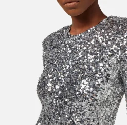 Elisabetta Franchi Abito Red Carpet In Paillettes^ Abiti