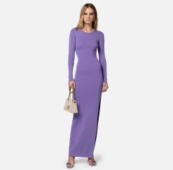 Elisabetta Franchi Abito Red Carpet In Rayon Con Criss-Cross^ Abiti