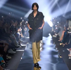 Elisabetta Franchi Abito Red Carpet In Viscosa Metallizzata^ Abiti