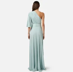 Elisabetta Franchi Abito Red Carpet Monospalla In Jersey Lurex^ Abiti
