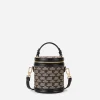 Elisabetta Franchi Bauletto Cilindro Monogram Travel^ Valigeria