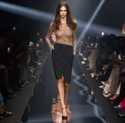 Elisabetta Franchi Body In Paillettes Chevron^ Top, T-Shirt & Body