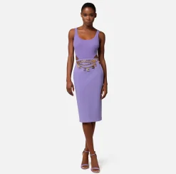 Elisabetta Franchi Body Sgambato In Rayon A Costine^ Top, T-Shirt & Body