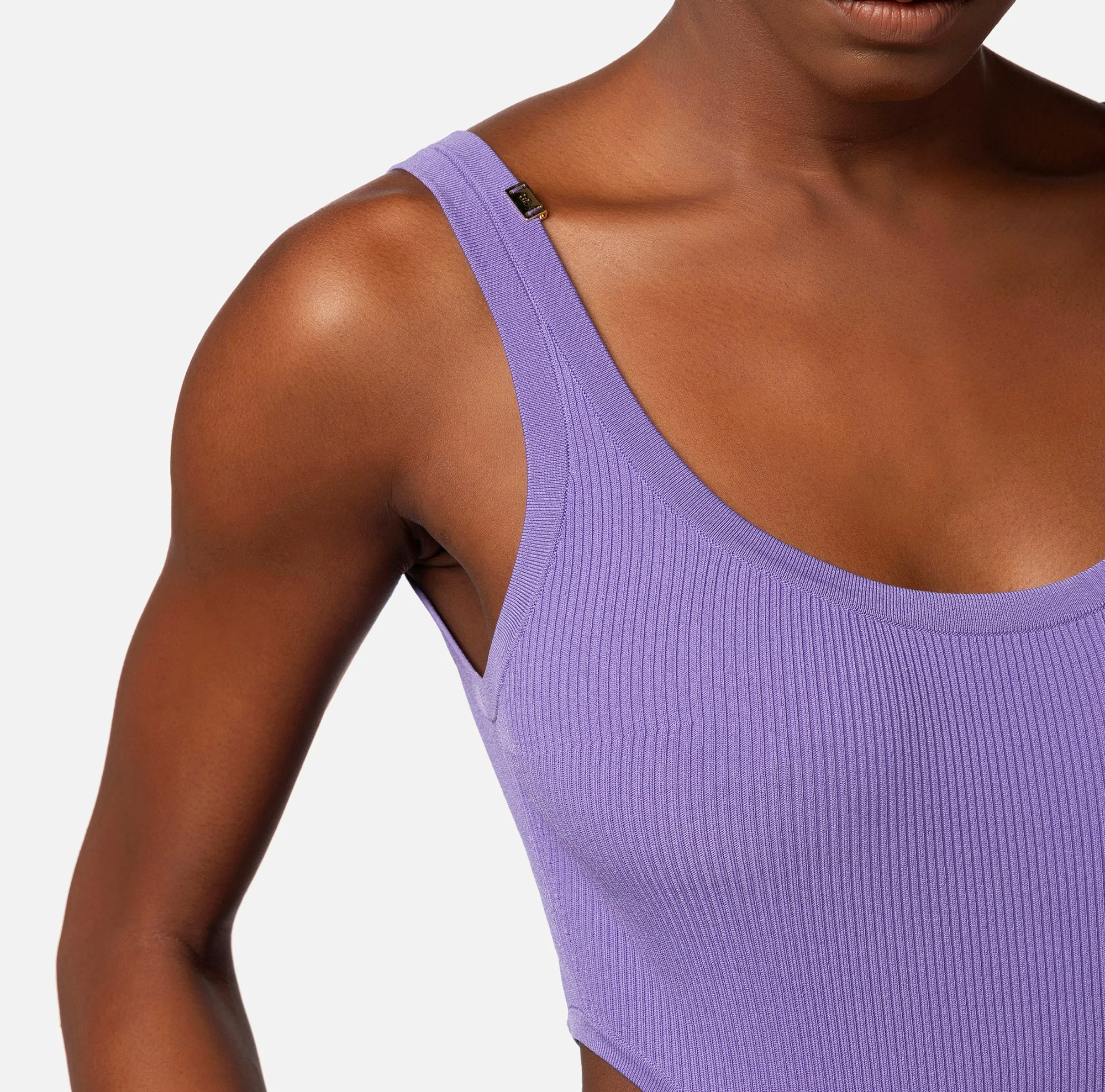 Elisabetta Franchi Body Sgambato In Rayon A Costine^ Top, T-Shirt & Body