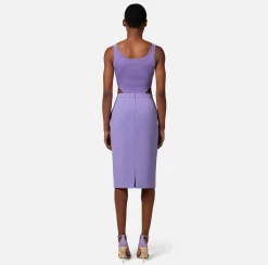 Elisabetta Franchi Body Sgambato In Rayon A Costine^ Top, T-Shirt & Body