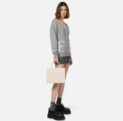 Elisabetta Franchi Bold Monogram Medium Shopper^ Borse A Mano