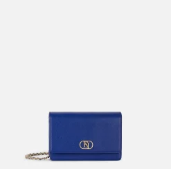Elisabetta Franchi Borsa A Tracolla Con Logo In Metallo^ Borse A Tracolla
