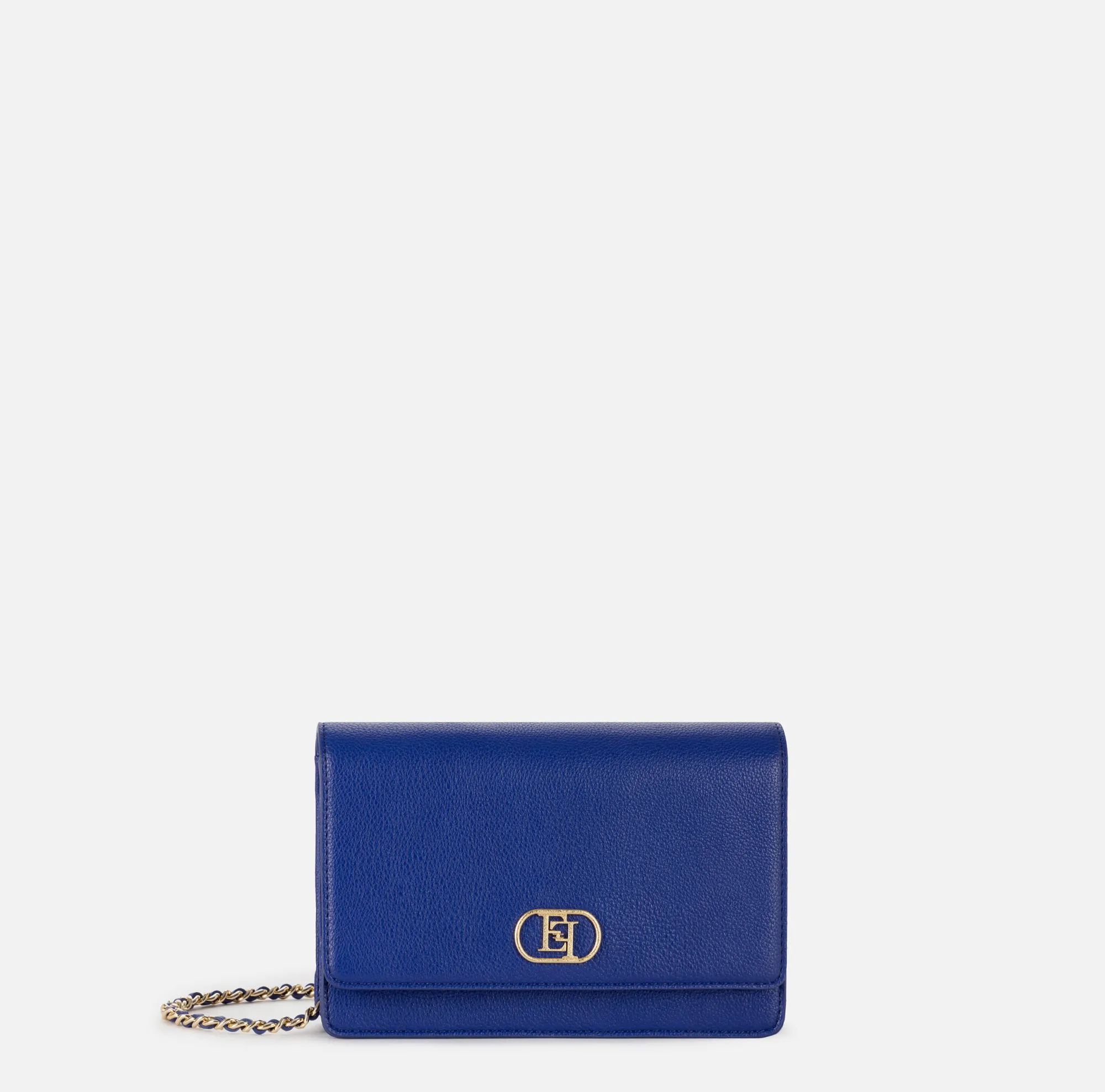Elisabetta Franchi Borsa A Tracolla Con Logo In Metallo^ Borse A Tracolla