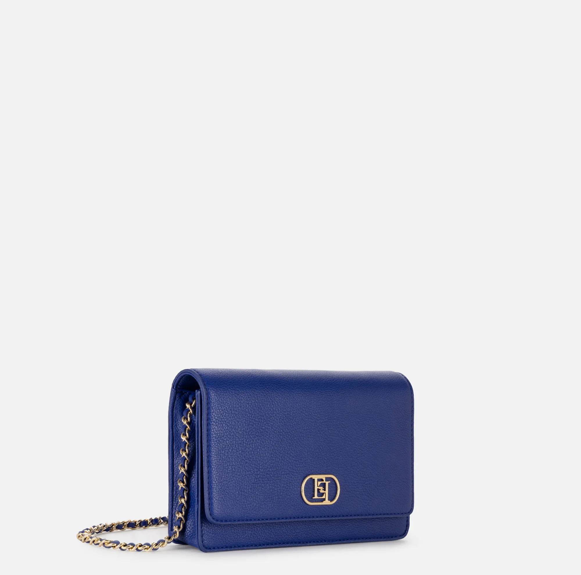 Elisabetta Franchi Borsa A Tracolla Con Logo In Metallo^ Borse A Tracolla