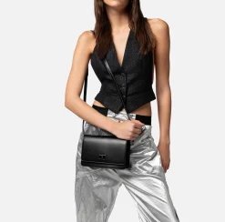 Elisabetta Franchi Borsa A Tracolla Con Placca Smaltata^ Borse A Tracolla
