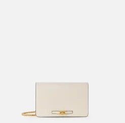 Elisabetta Franchi Borsa A Tracolla In Pelle Con Morsetto^ Borse A Tracolla