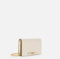 Elisabetta Franchi Borsa A Tracolla In Pelle Con Morsetto^ Borse A Tracolla