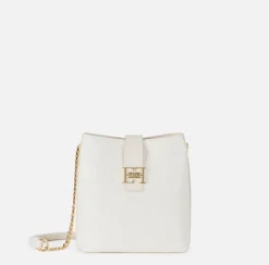 Elisabetta Franchi Borsa A Tracolla In Rafia Jacquard^ Borse A Tracolla