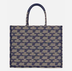 Elisabetta Franchi Borsa Monogram Grande^ Borse A Mano