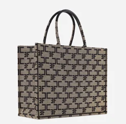 Elisabetta Franchi Borsa Monogram Grande^ Borse A Mano