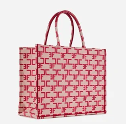 Elisabetta Franchi Borsa Monogram Grande^ Borse A Mano