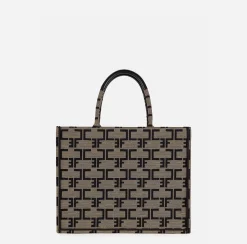 Elisabetta Franchi Borsa Monogram Media^ Borse A Mano
