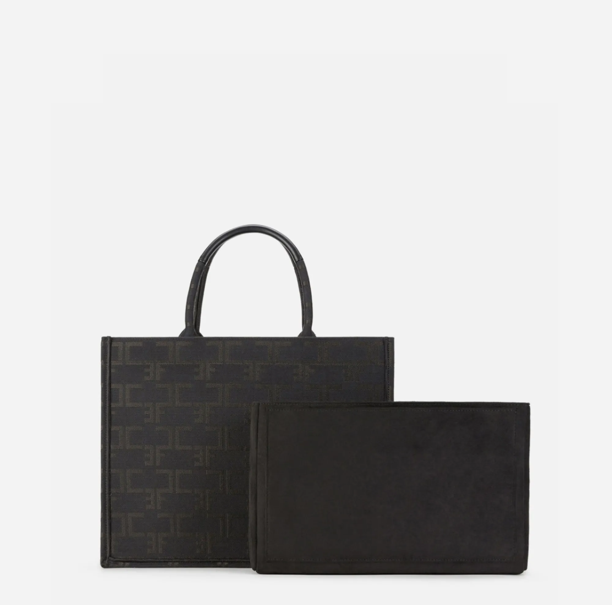 Elisabetta Franchi Borsa Monogram Media Con Organizer^ Borse A Mano