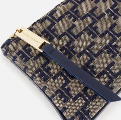 Elisabetta Franchi Bustina Monogram^ Clutch