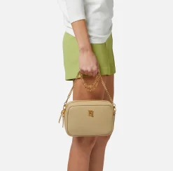 Elisabetta Franchi Camera Bag Con Logo In Metallo^ Borse A Tracolla