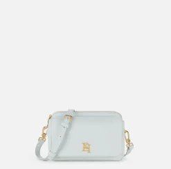 Elisabetta Franchi Camera Bag Con Tasca E Logo In Metallo^ Borse A Tracolla