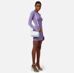 Elisabetta Franchi Camera Bag Con Tasca E Logo In Metallo^ Borse A Tracolla