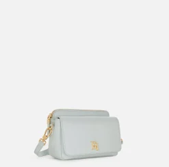 Elisabetta Franchi Camera Bag Con Tasca E Logo In Metallo^ Borse A Tracolla