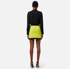 Elisabetta Franchi Camicia Body Incrociata In Georgette Di Viscosa^ Top, T-Shirt & Body