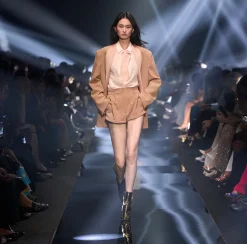 Elisabetta Franchi Camicia In Georgette Di Seta^ Camicie E Bluse