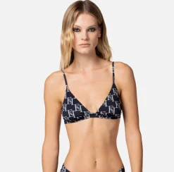 Elisabetta Franchi Costume A Due Pezzi In Lycra Stampa Logo^ Beachwear