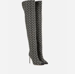 Elisabetta Franchi Cuissardes Monogram^ Stivali