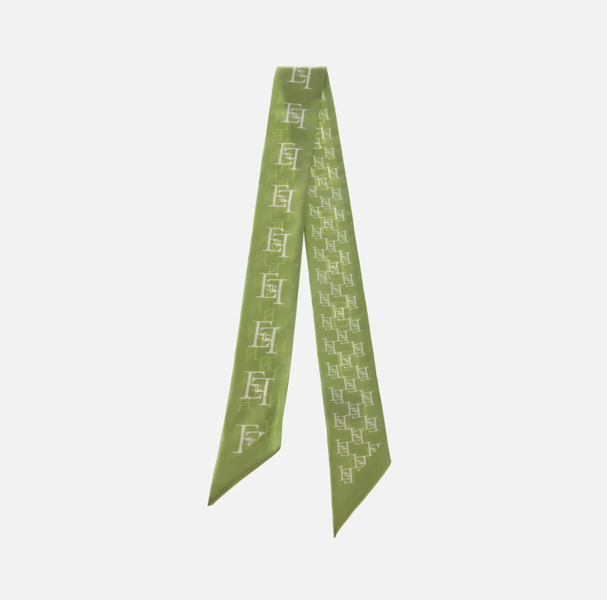 Elisabetta Franchi Foulard Sottile In Twill Di Seta Stampa Logo^ Mostra Tutti