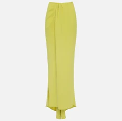 Elisabetta Franchi Gonna Lunga In Crepe Con Drappeggio^ Gonne