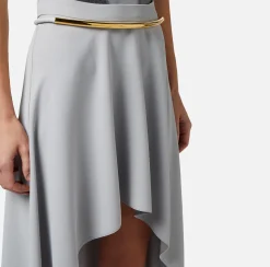 Elisabetta Franchi Gonna Midi Asimmetrica In Crepe^ Gonne