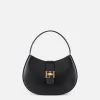 Elisabetta Franchi Hobo Grande Con Logo In Metallo^ Borse A Mano