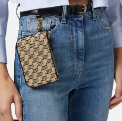 Elisabetta Franchi Jeans A Zampetta Con Ricamo^ Jeans