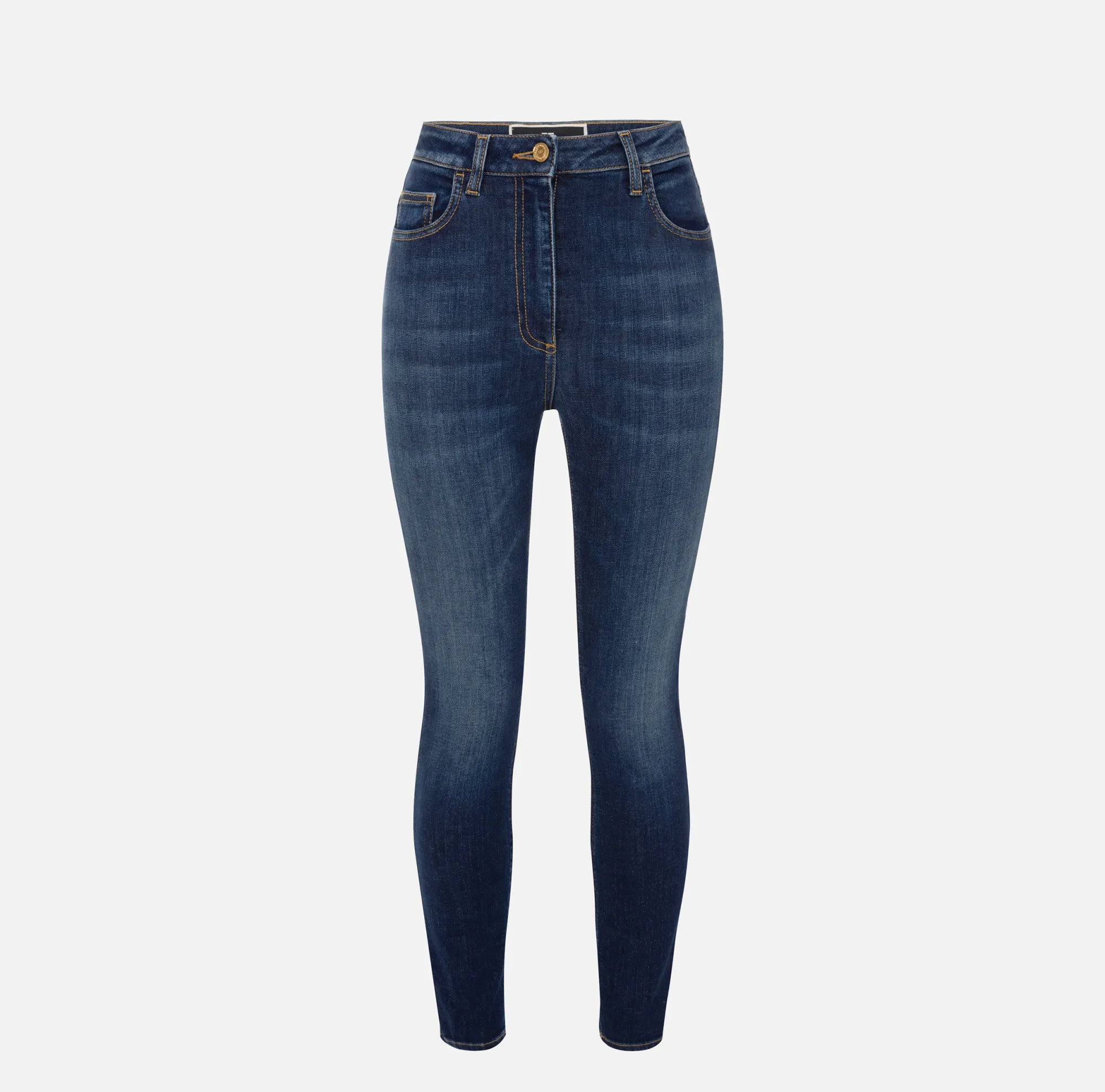 Elisabetta Franchi Jeans Skinny Alla Caviglia^ Jeans