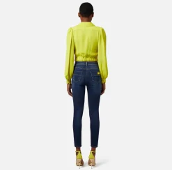 Elisabetta Franchi Jeans Skinny Alla Caviglia^ Jeans
