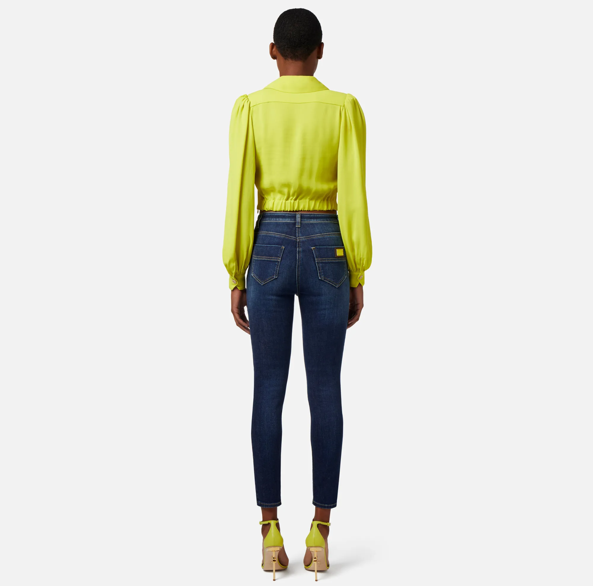 Elisabetta Franchi Jeans Skinny Alla Caviglia^ Jeans