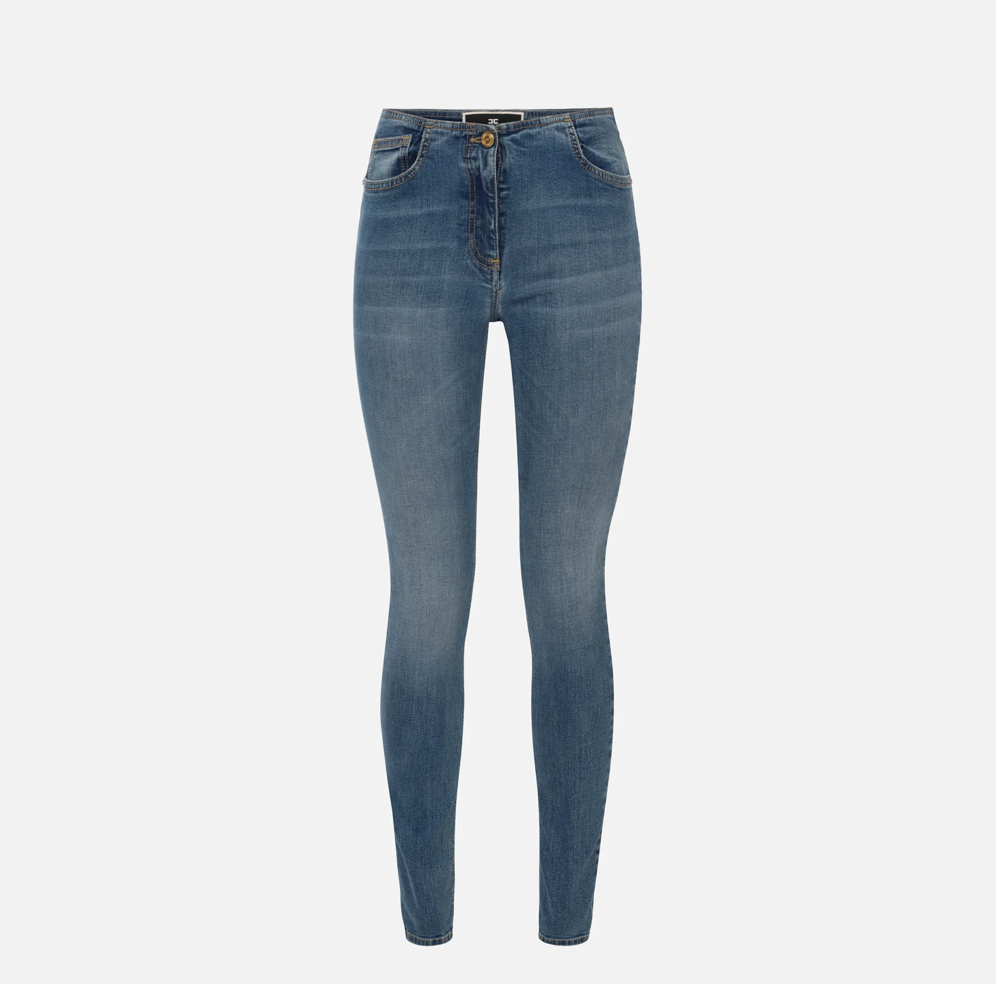 Elisabetta Franchi Jeans Skinny Senza Fascione^ Jeans