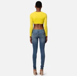 Elisabetta Franchi Jeans Skinny Senza Fascione^ Jeans