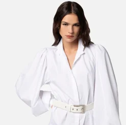 Elisabetta Franchi Miniabito Camicia In Popeline Di Cotone^ Abiti