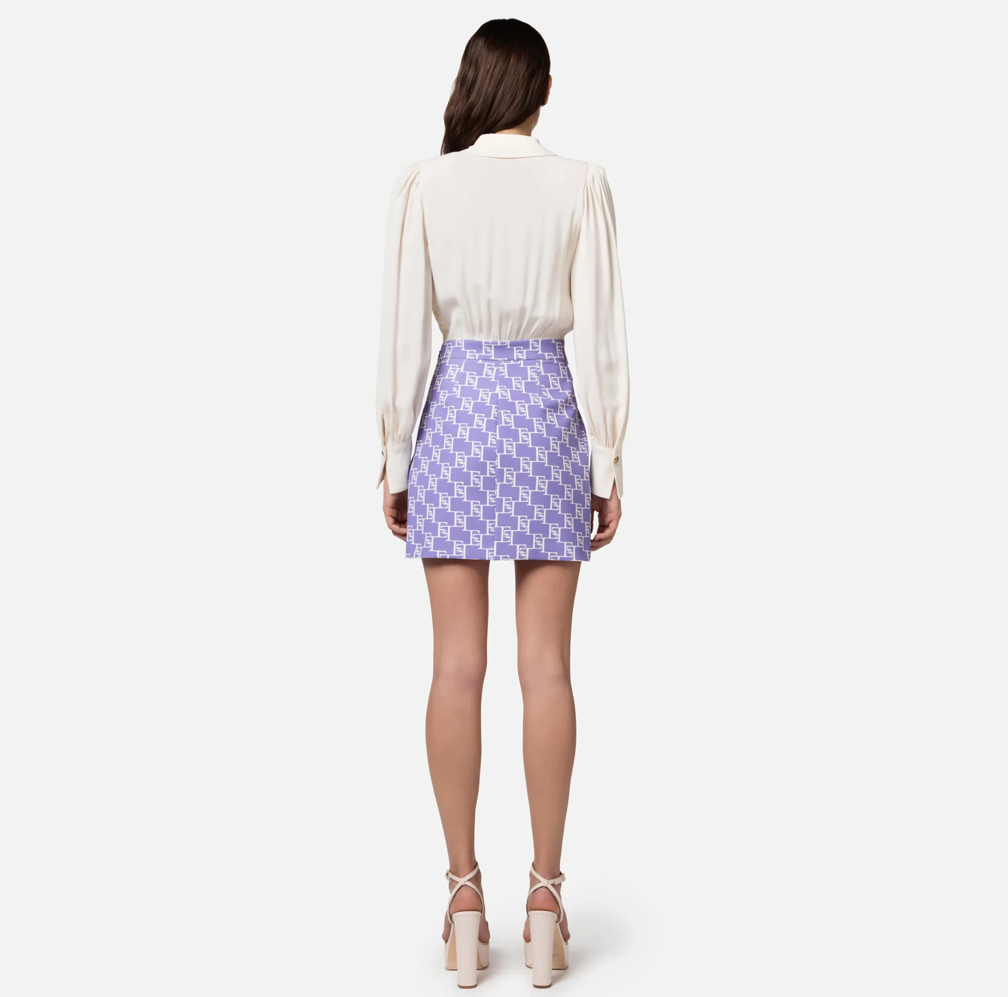 Elisabetta Franchi Miniabito Combinato In Viscosa^ Abiti