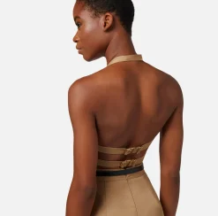 Elisabetta Franchi Miniabito In Cotone Utility^ Abiti