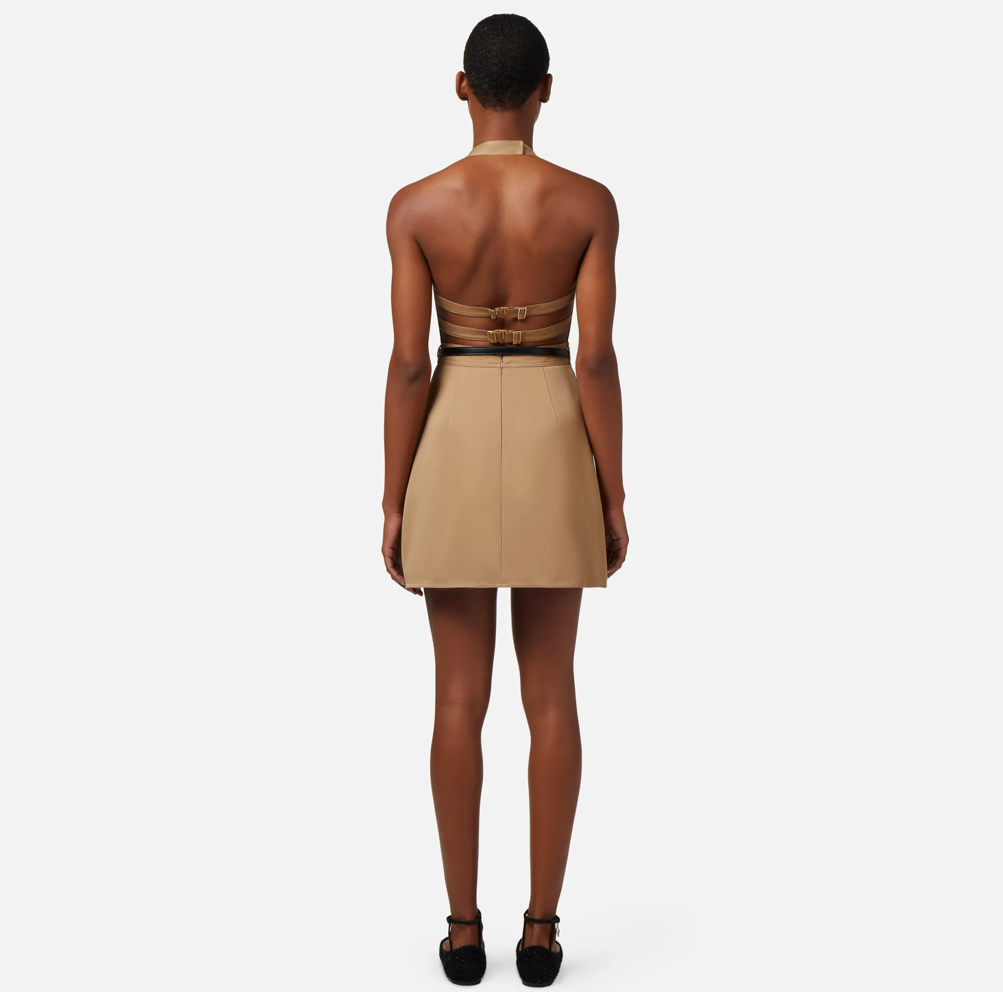 Elisabetta Franchi Miniabito In Cotone Utility^ Abiti
