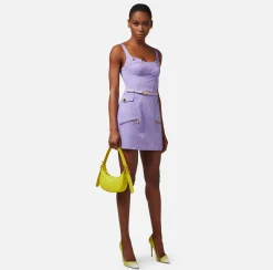 Elisabetta Franchi Miniabito In Cotone Utility Con Cintura^ Abiti