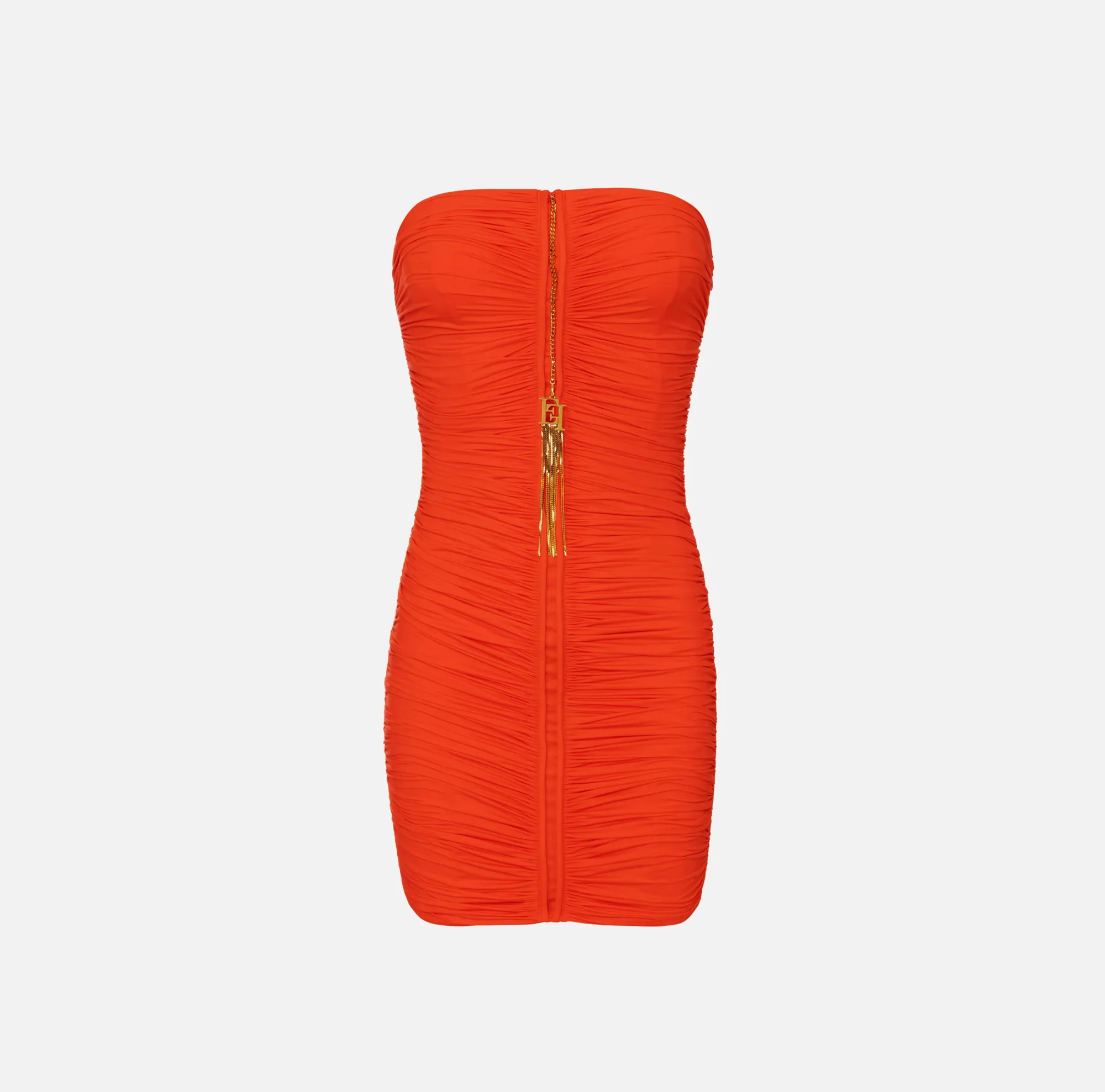 Elisabetta Franchi Miniabito In Jersey Drappeggiato^ Abiti