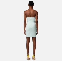 Elisabetta Franchi Miniabito In Tessuto Tecnico Con Corpetto A Bustier^ Abiti