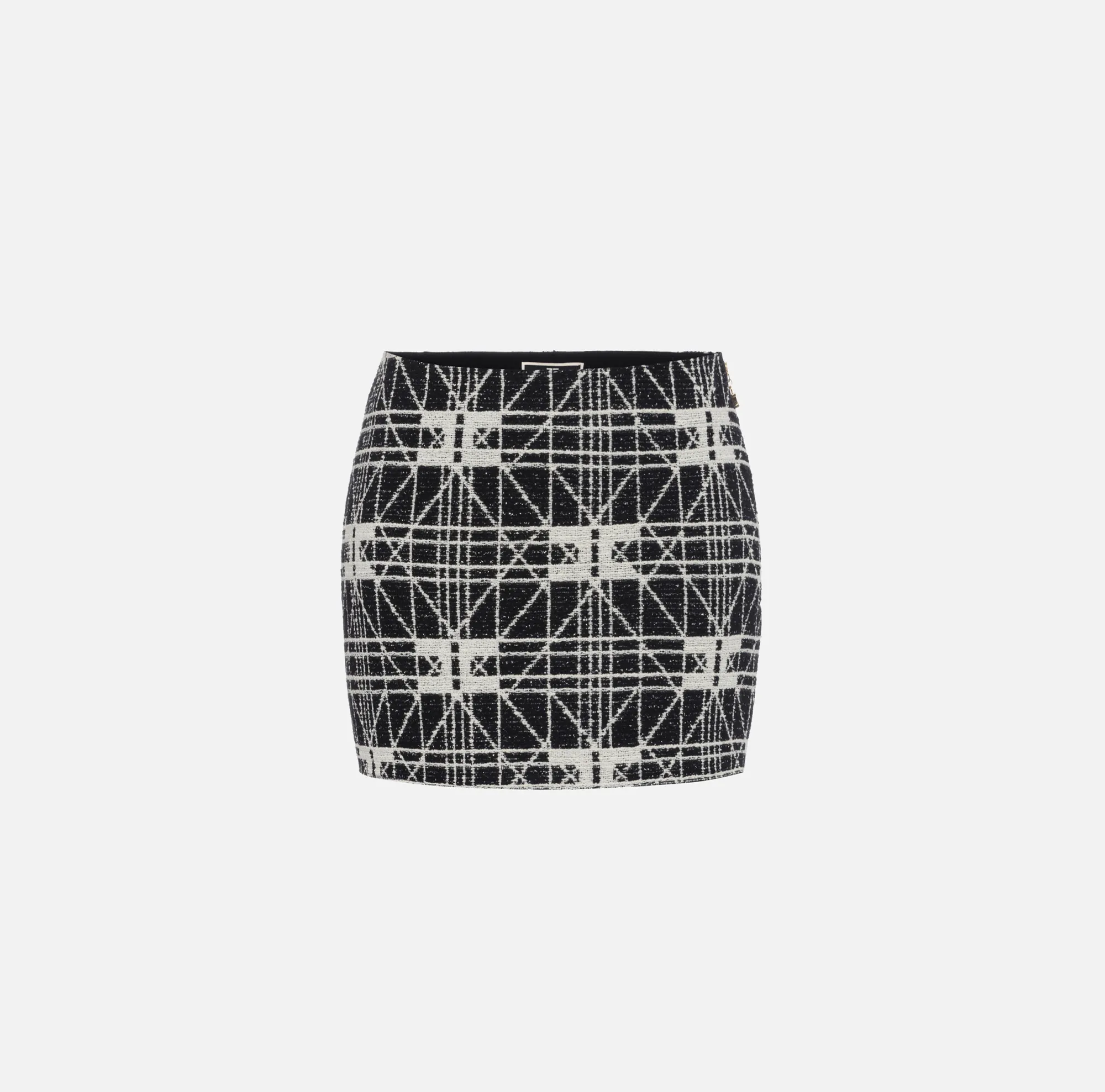 Elisabetta Franchi Minigonna In Tweed Jacquard^ Gonne